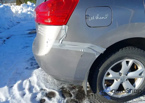 2009 Nissan Rogue Sl from USA, damaged, VIN JN8AS58VX9W184888